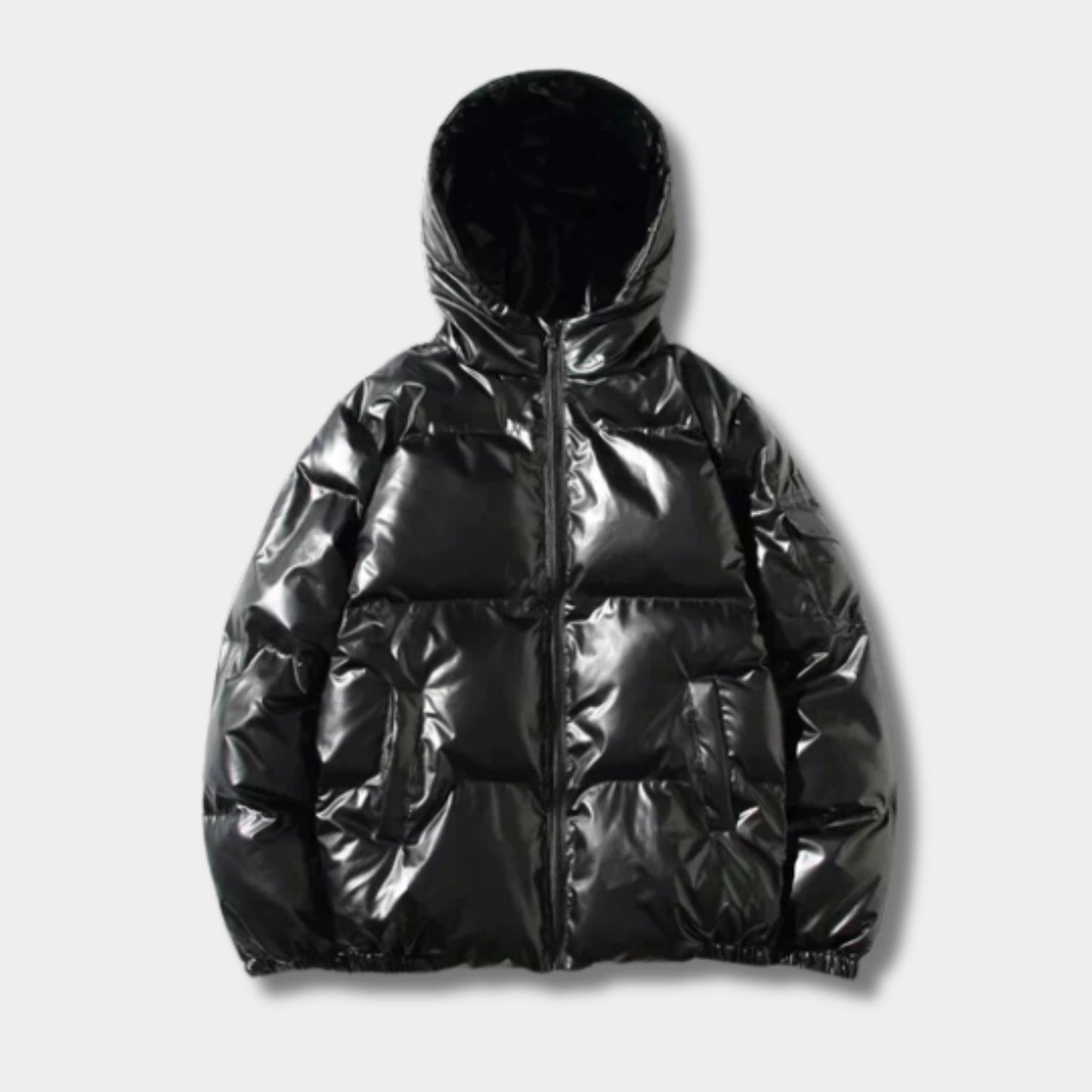Windproof Hooded Puffer Jacket | Revangiol
