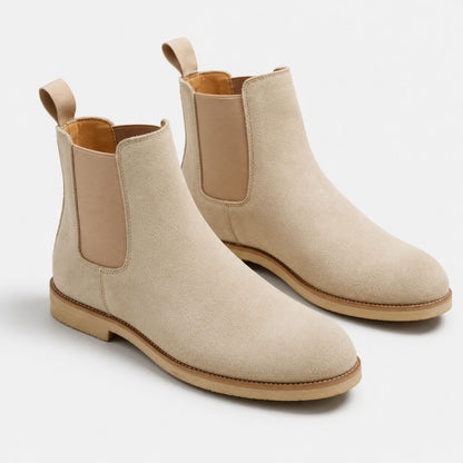 Suede Chelsea Ankle Boots | Revangiol