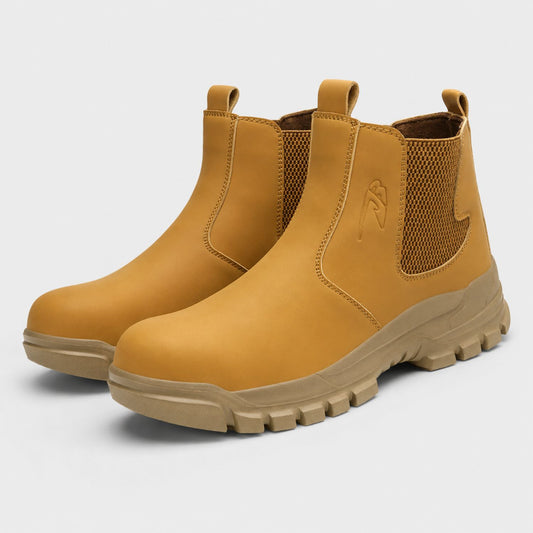 Wide Fit Safety Work Boots | Revangiol