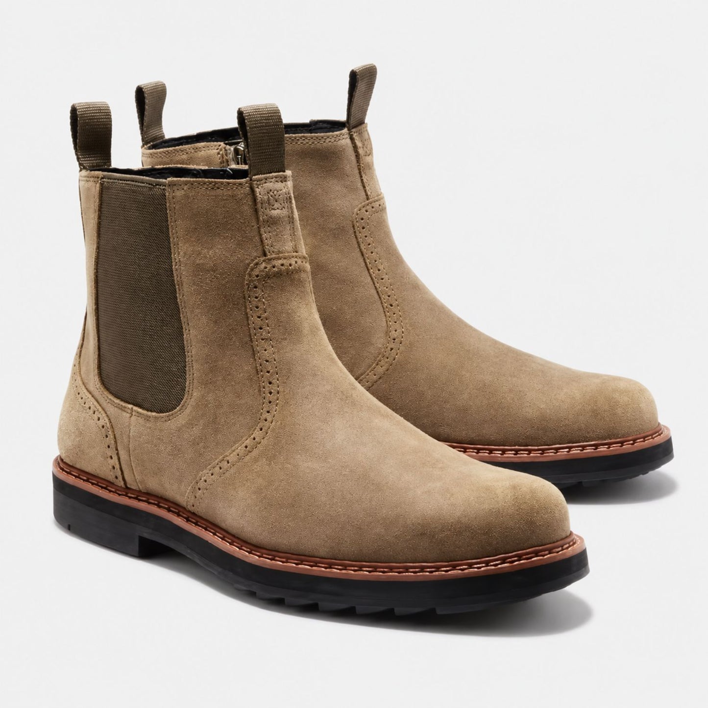 Heritage Suede Chelsea Boots | Revangiol