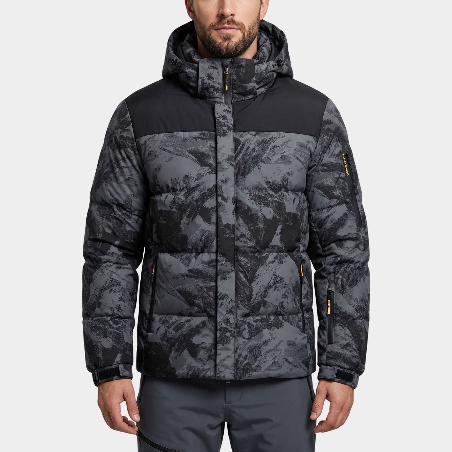 Insulated Hooded Ski Jacket | Revangiol