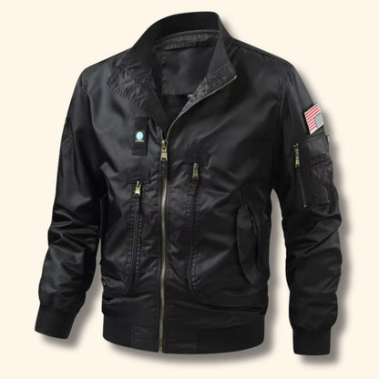 Military Flight Aviator Jacket | Revangiol