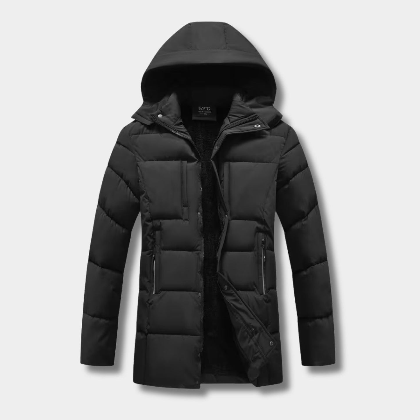 Detachable Hood Padded Ski Coat | Revangiol