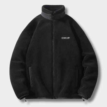 Warm Zip-Up Fleece Jacket | Revangiol