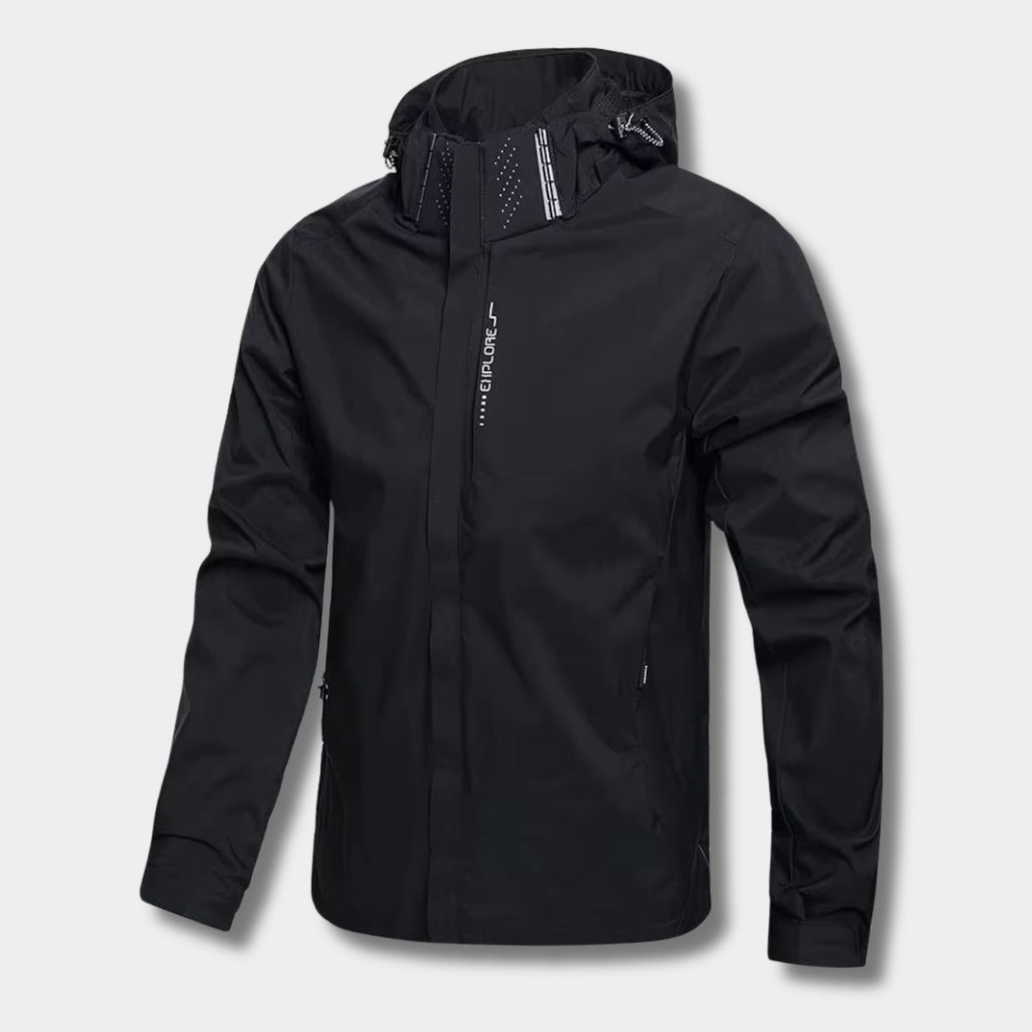 Adjustable Hood Shell Waterproof Jacket | Revangiol
