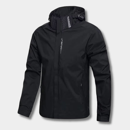 Adjustable Hood Shell Waterproof Jacket | Revangiol