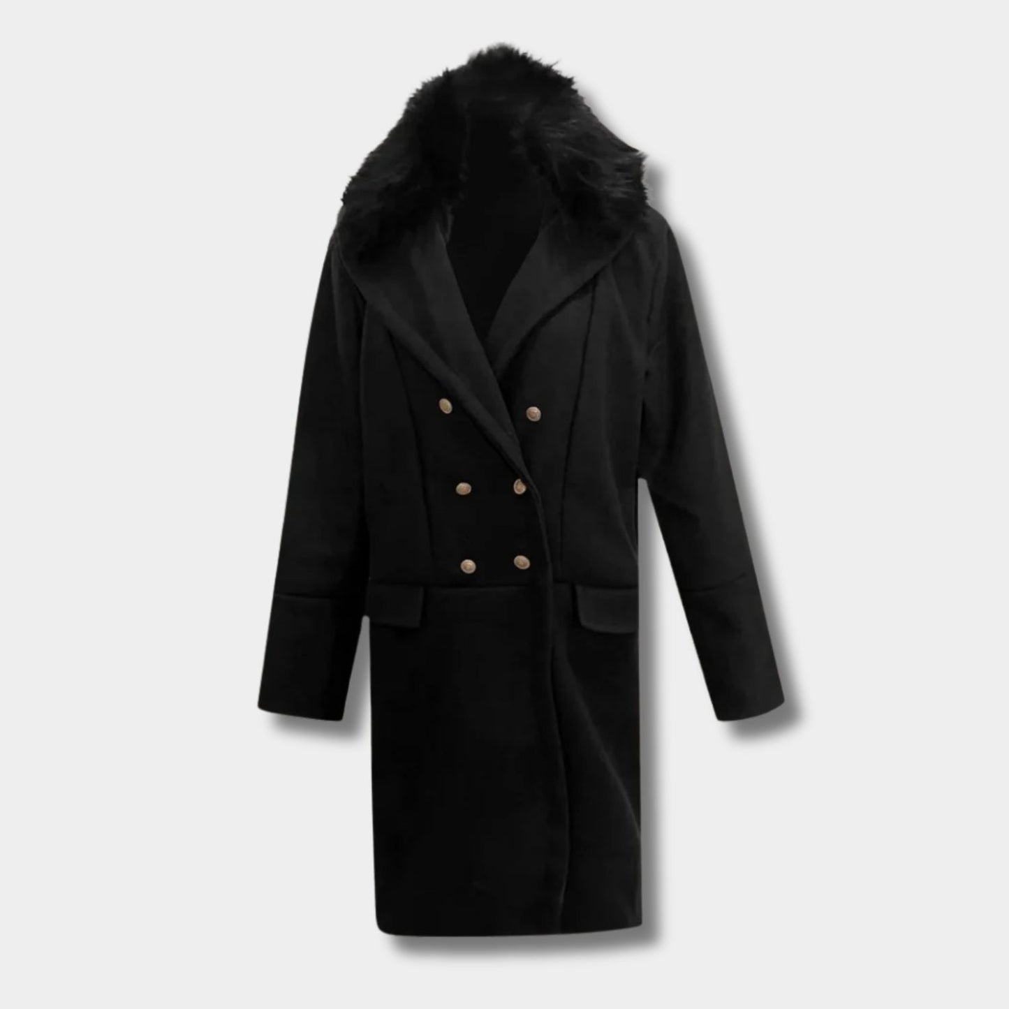 Faux Fur Collar Winter Jacket | Revangiol