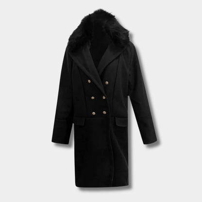Faux Fur Collar Winter Jacket | Revangiol