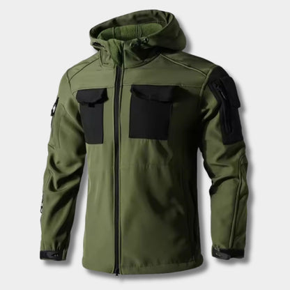 Tactical Utility Hooded Waterproof Jacket | Revangiol