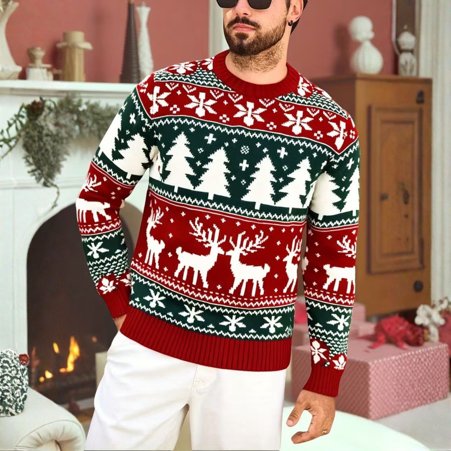 Reindeer Christmas Sweater | Revangiol