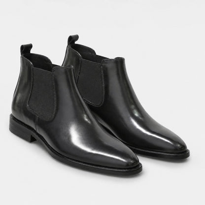 Refined Leather Chelsea Boots | Revangiol