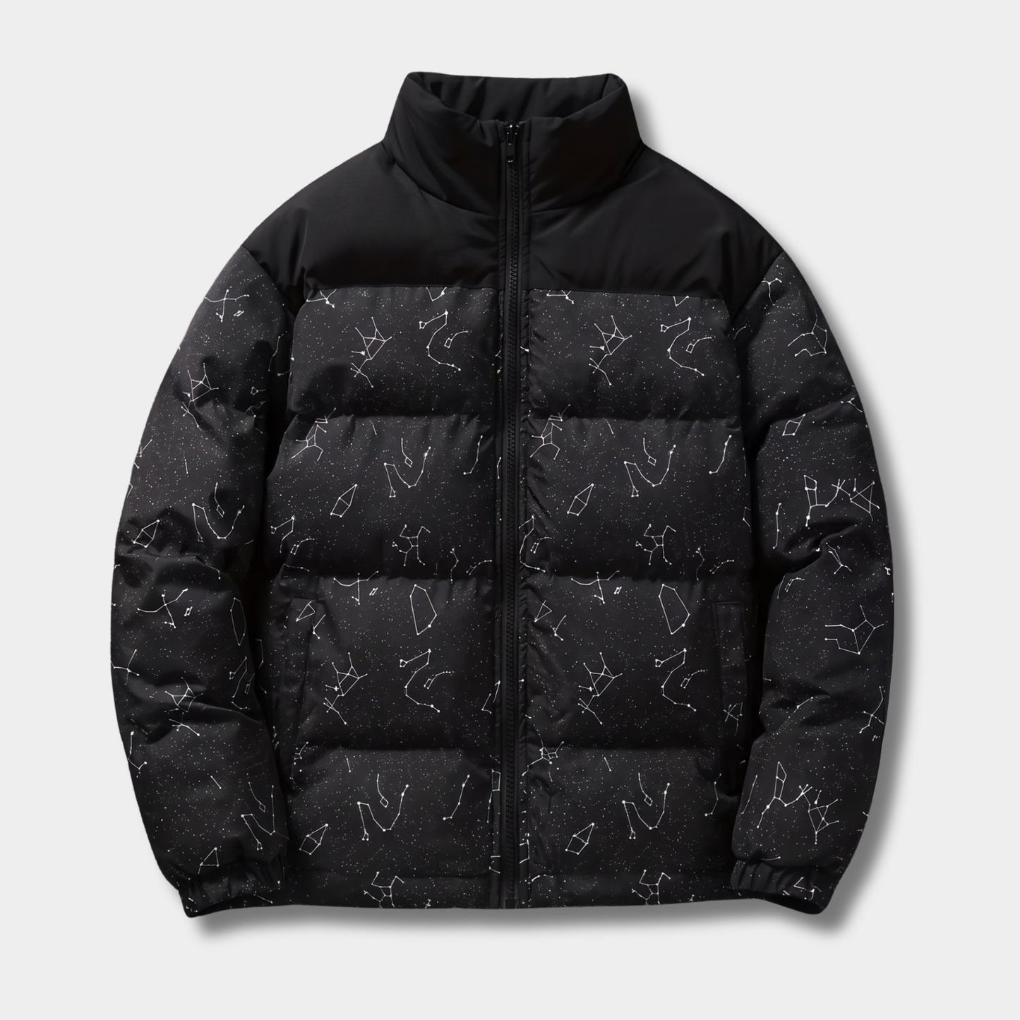 Stand Collar Puffer Jacket | Revangiol