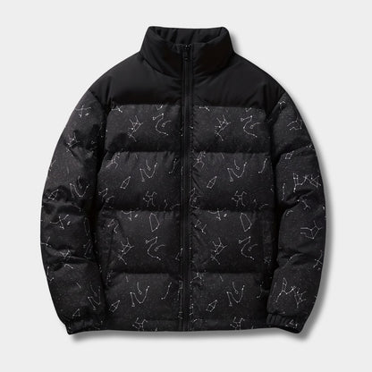 Stand Collar Puffer Jacket | Revangiol