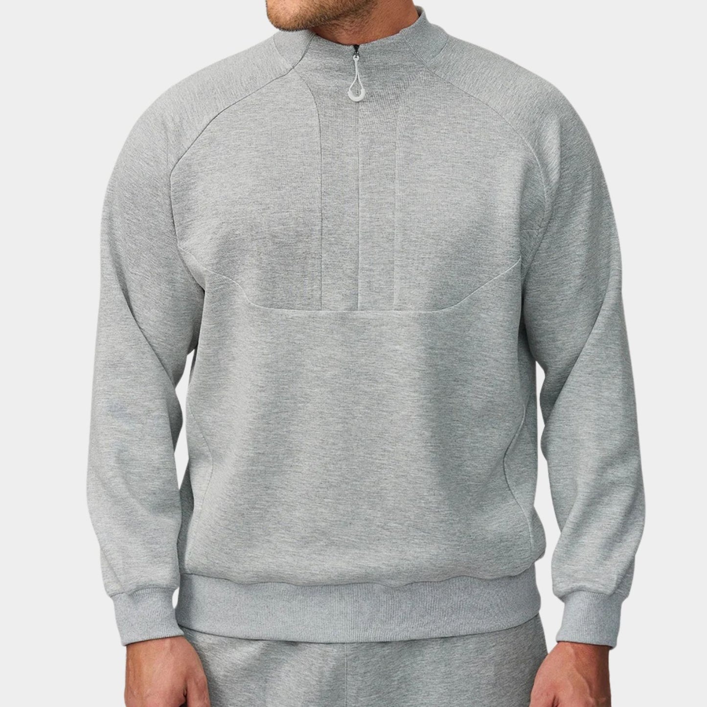 Sporty Performance Pullover Quarter-Zip | Revangiol