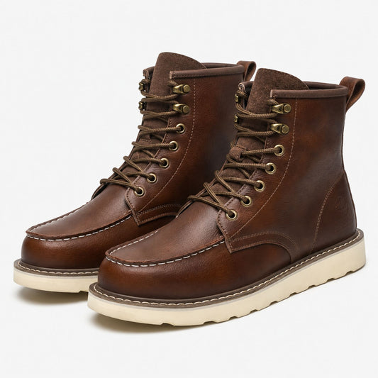 Classic Moc Toe Work Boots | Revangiol