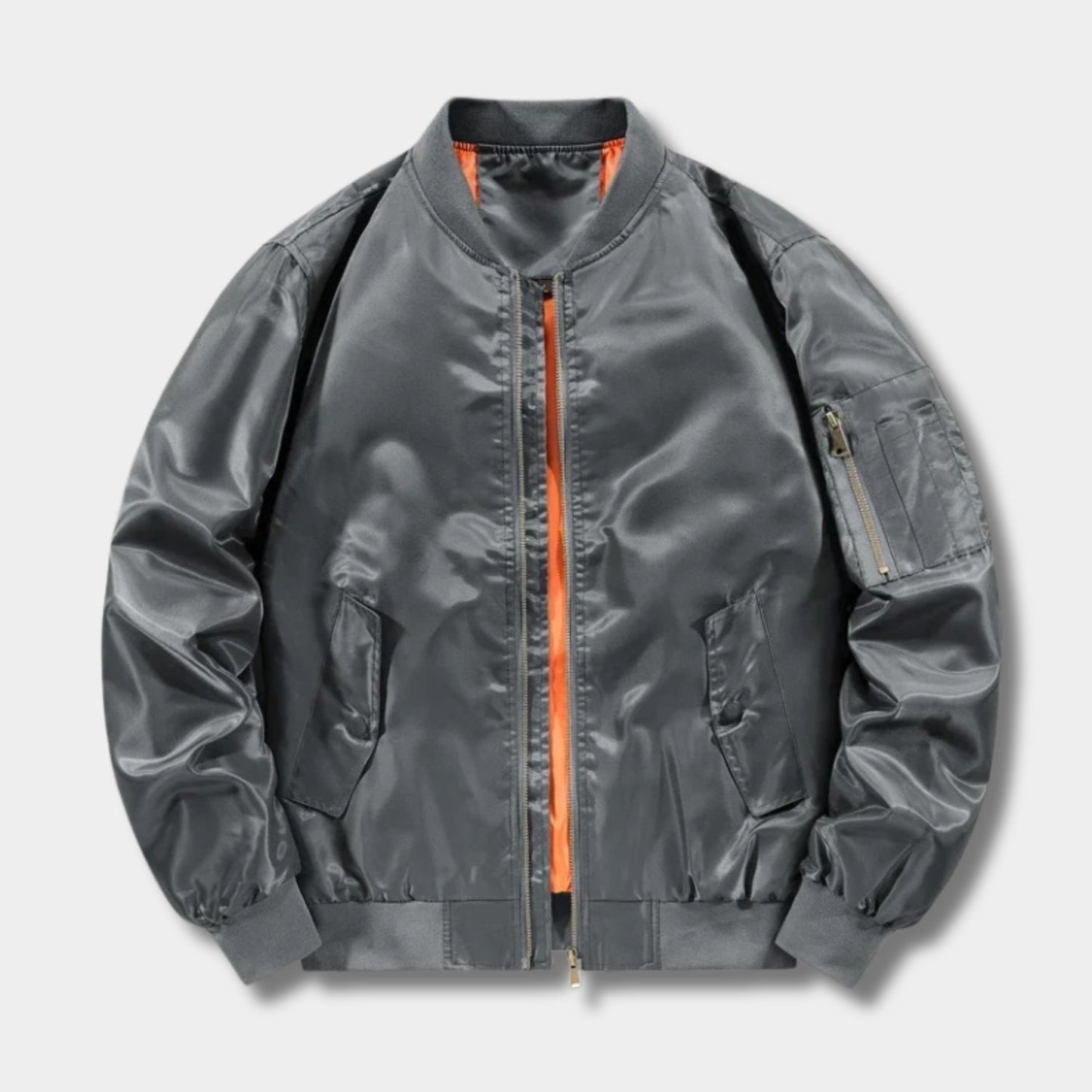 Classic Utility Bomber Jacket | Revangiol