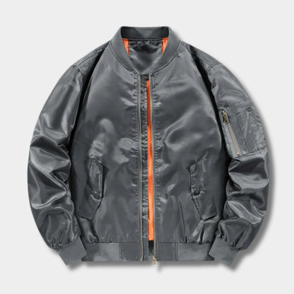 Classic Utility Bomber Jacket | Revangiol