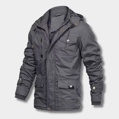 Multi-Pocket Military Winter Jacket | Revangiol