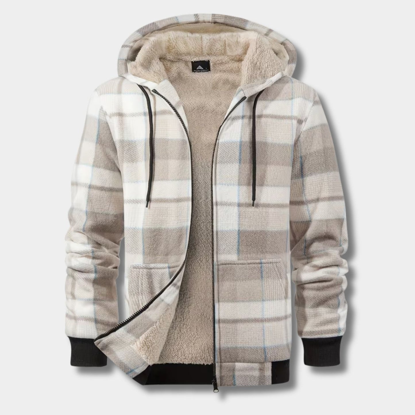 Sherpa Lined Flannel Shirt Jacket | Revangiol
