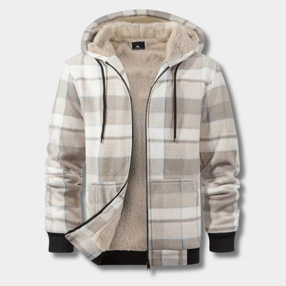 Sherpa Lined Flannel Shirt Jacket | Revangiol