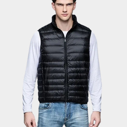Lightweight Quilted Puffer Vest | Revangiol