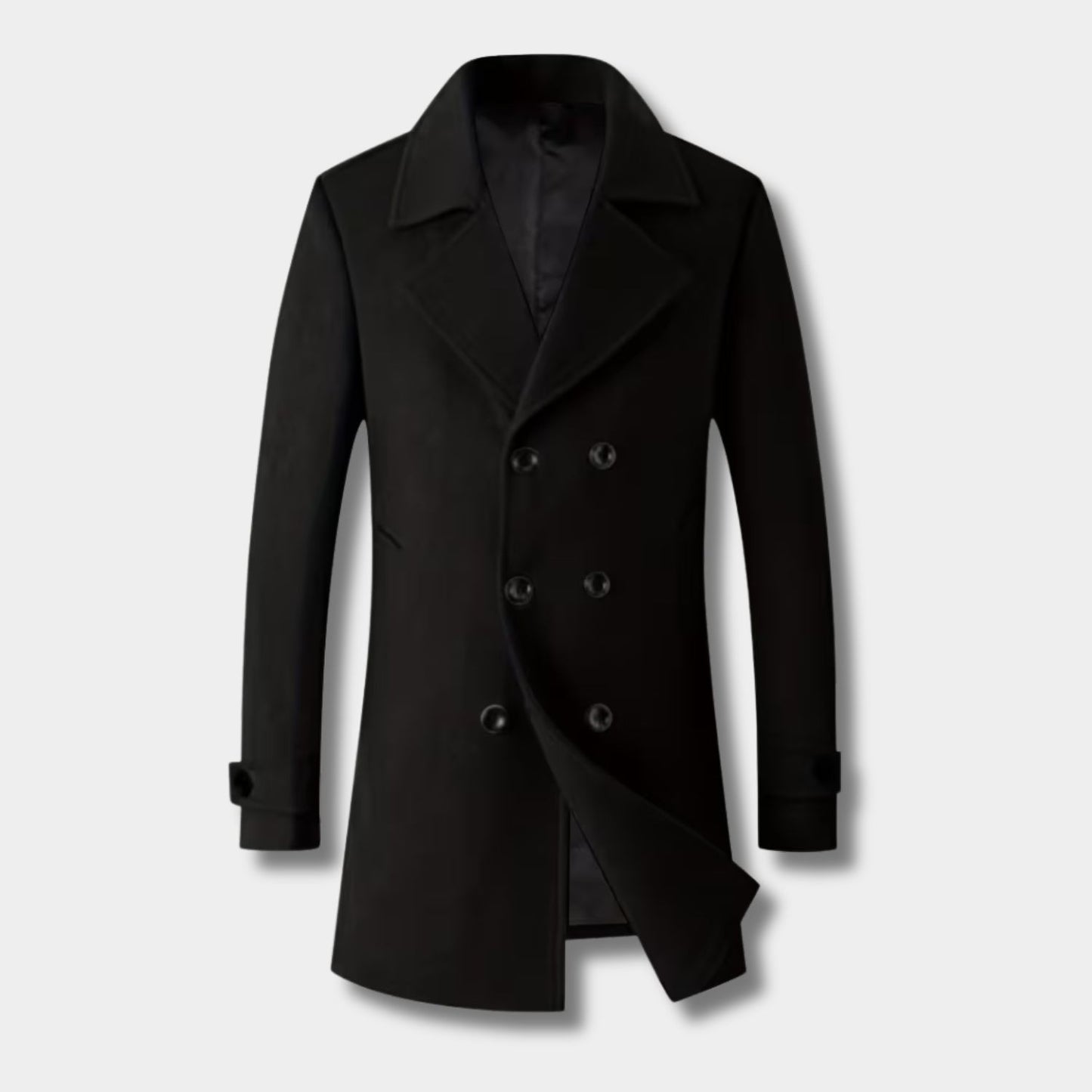 Vintage Double-Breasted Pea Coat | Revangiol