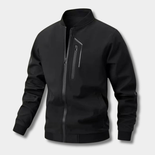 Minimalist Utility Bomber Jacket | Revangiol