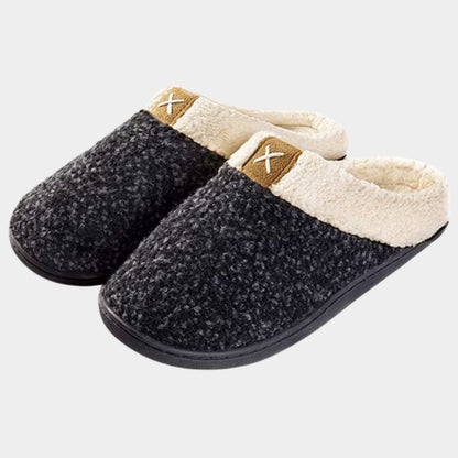 Memory Foam Fleece Slippers | Revangiol