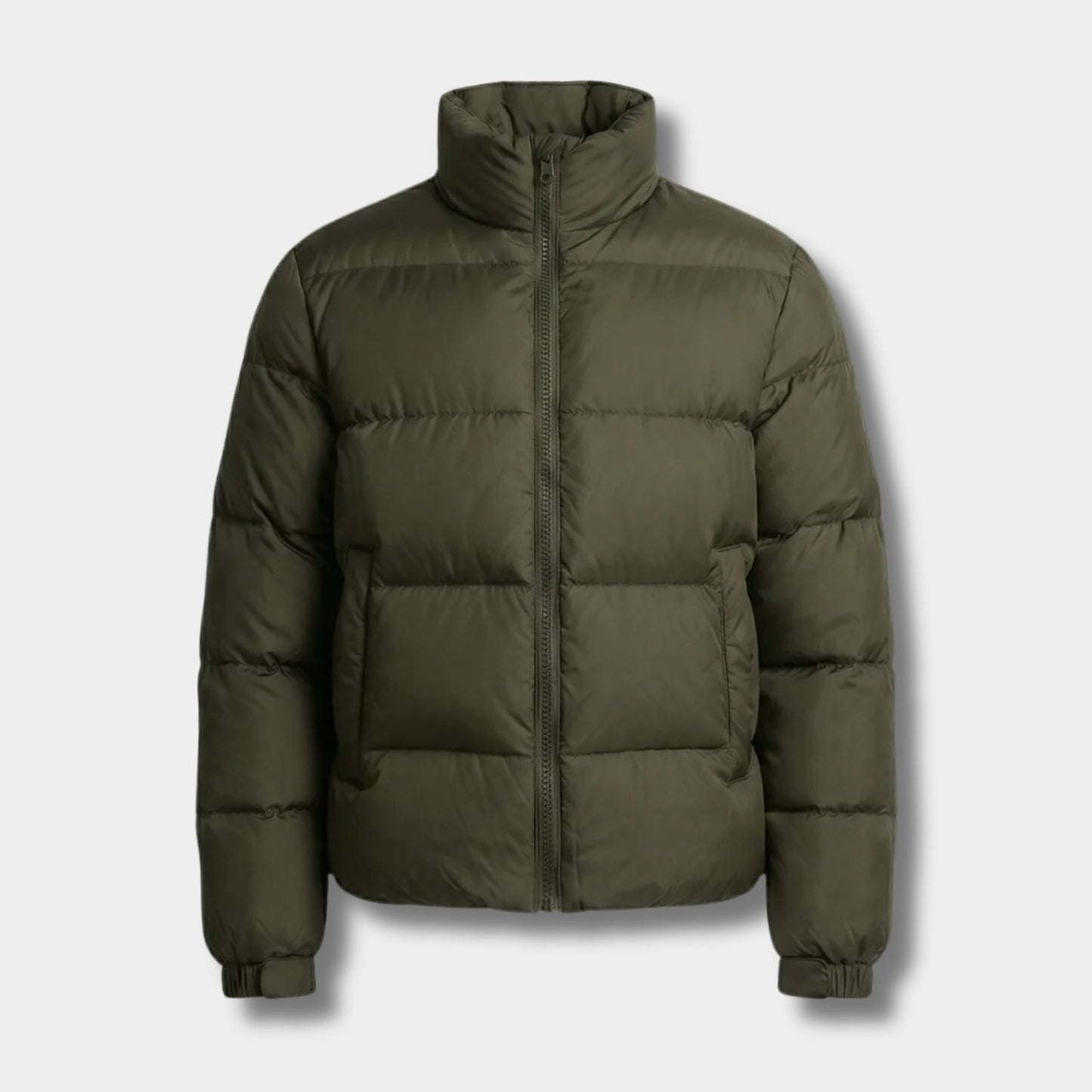 High Collar Puffer Jacket | Revangiol