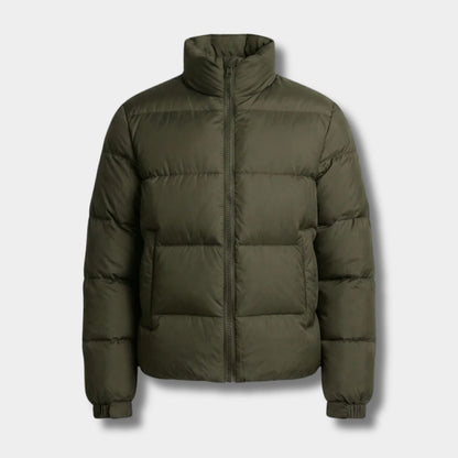 High Collar Puffer Jacket | Revangiol