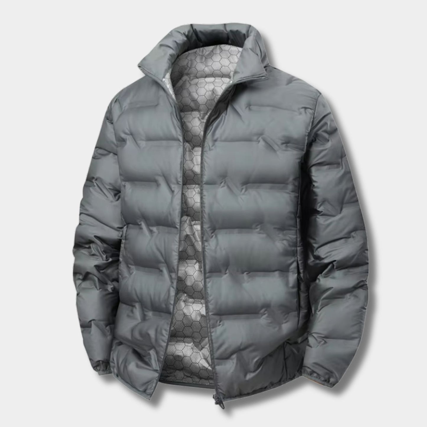 Weather Ready High Collar Puffer Jacket | Revangiol