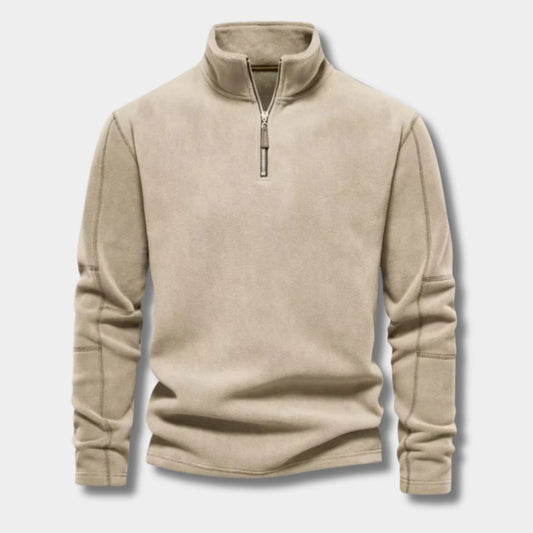 Quarter-Zip Fleece Pullover | Revangiol
