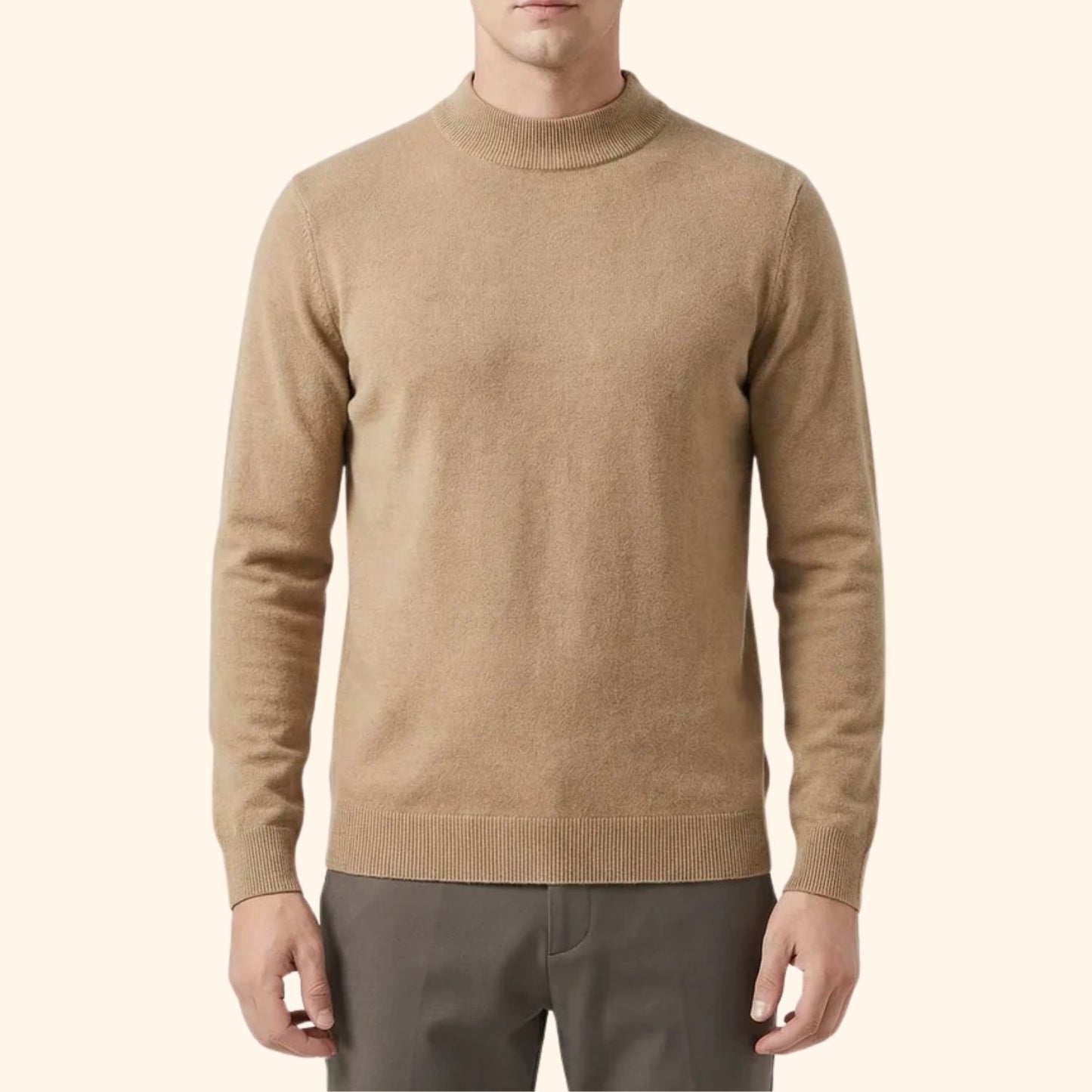 Refined Crew Neck Sweater | Revangiol