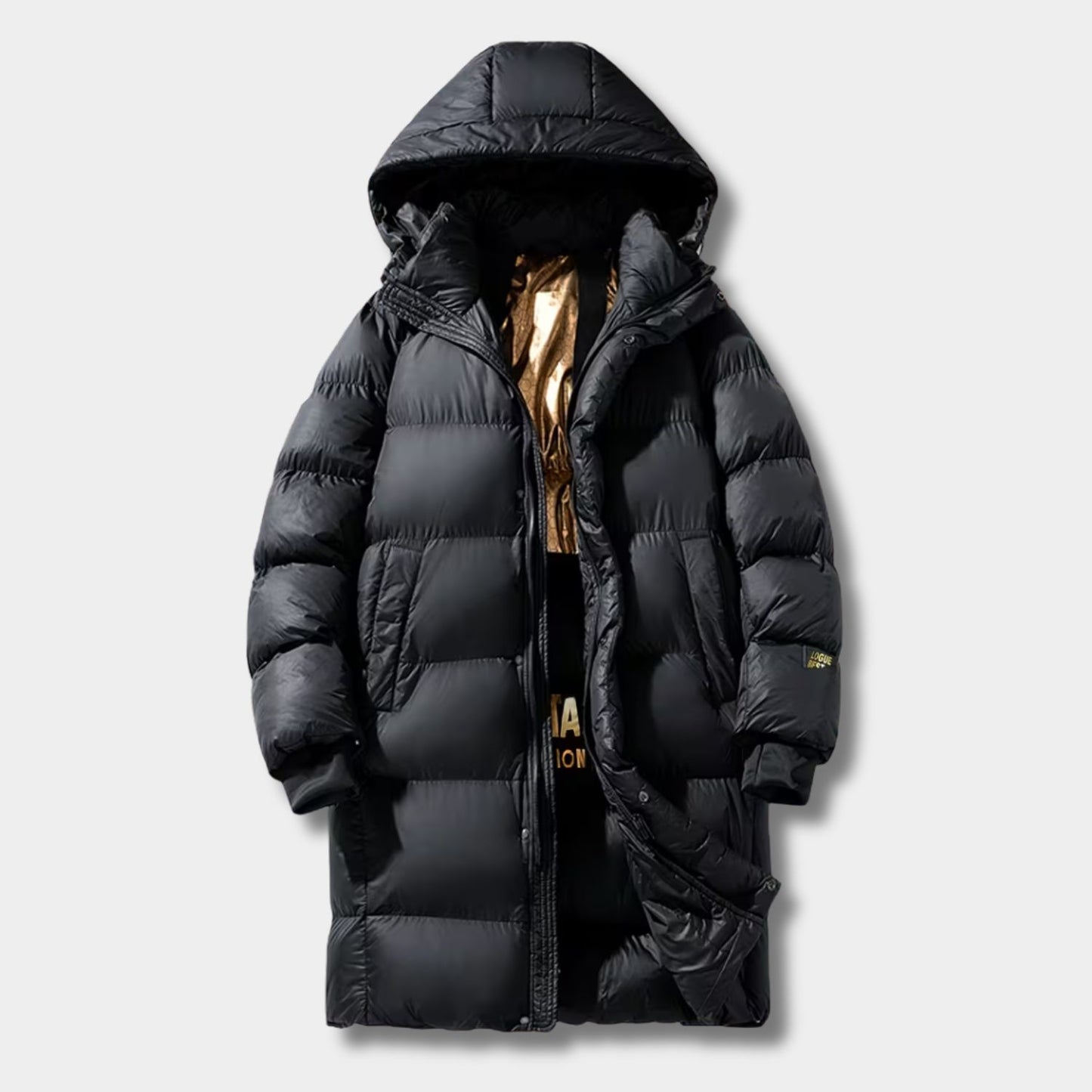 Extra Thick Hooded Puffer Ski Coat | Revangiol