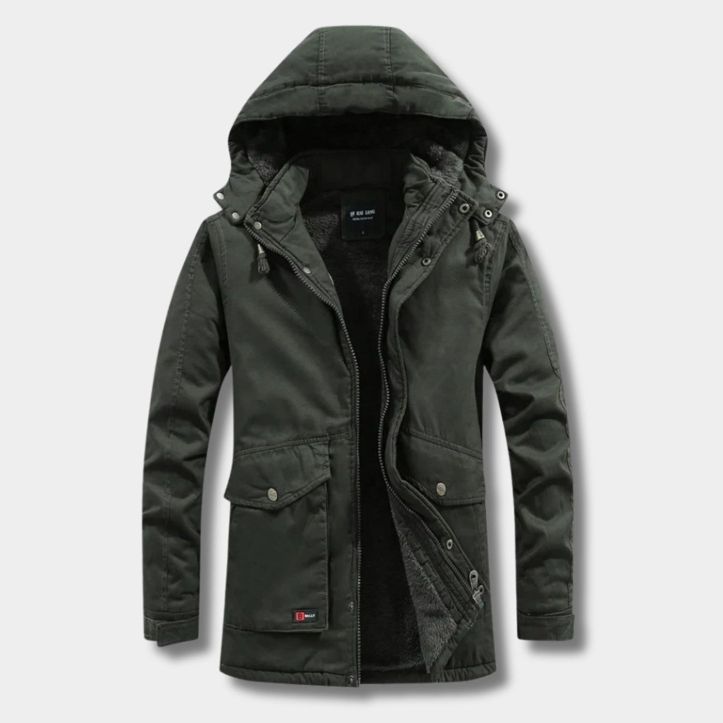 Hooded Utility Winter Jacket | Revangiol