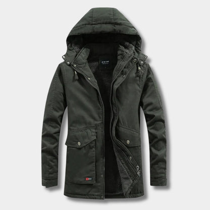Hooded Utility Winter Jacket | Revangiol