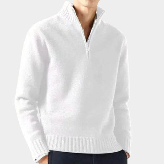 Quarter-Zip Warm Sweater | Revangiol