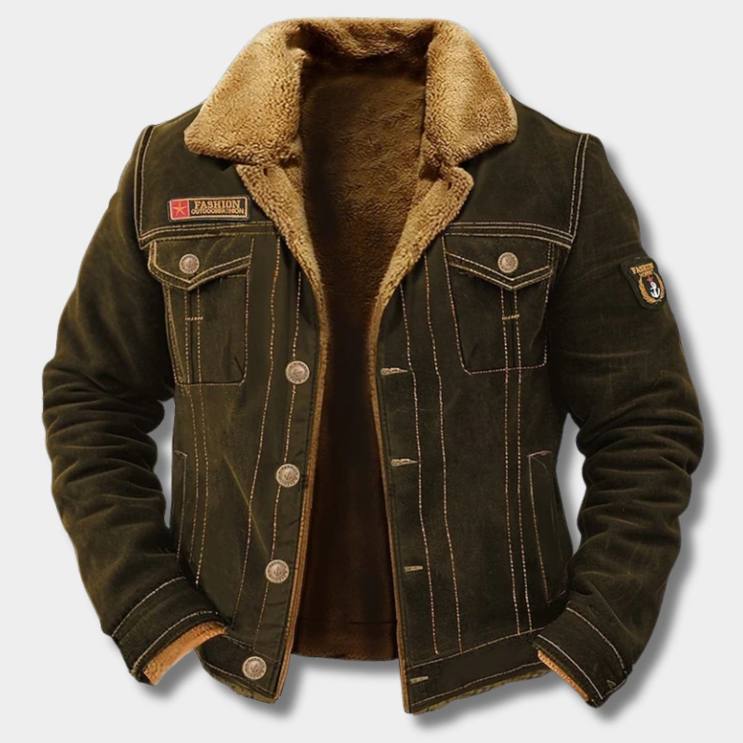 Utility Sherpa Fleece Jacket | Revangiol