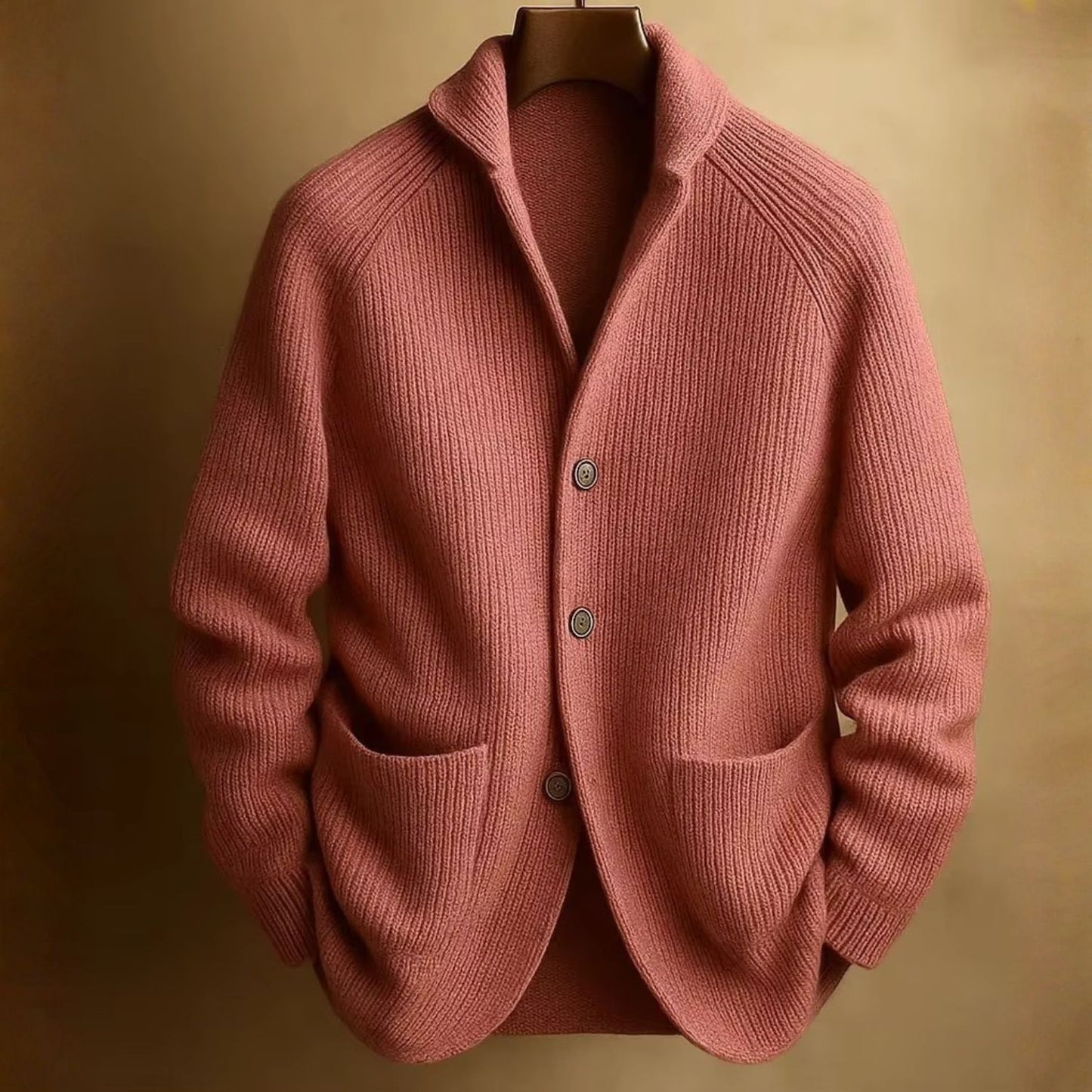 Tailored Shawl Knit Cardigan | Revangiol