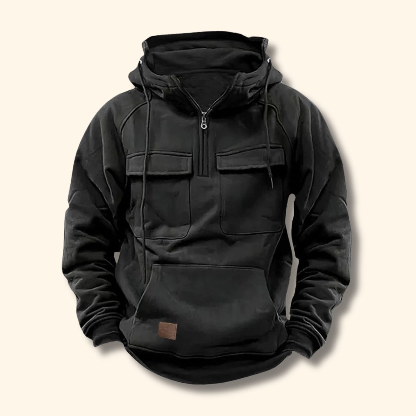 Fleece Utility Winter Hoodie | Revangiol