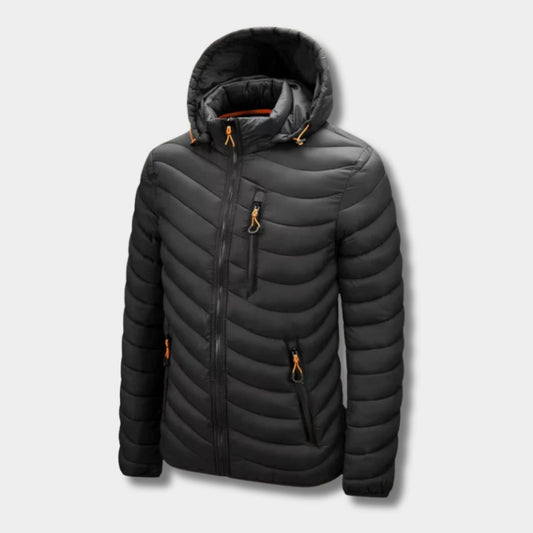 Lightweight Hooded Puffer Jacket | Revangiol