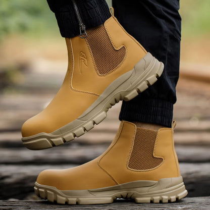 Wide Fit Safety Work Boots | Revangiol