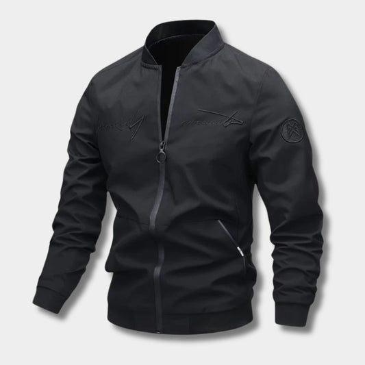 Embroidered Casual Bomber Jacket | Revangiol