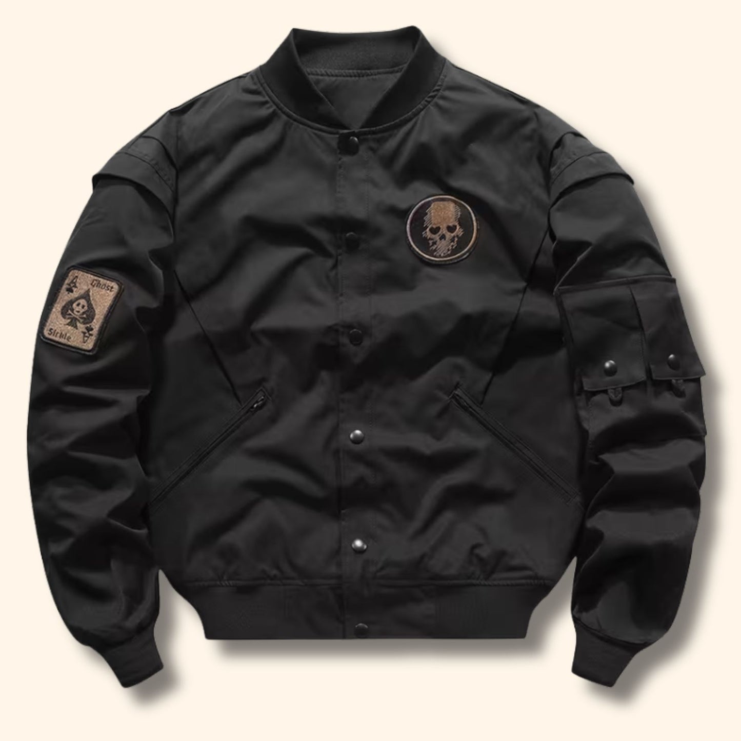 Tactical Patch Bomber Jacket | Revangiol