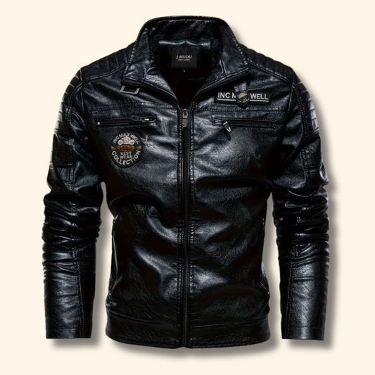 Urban Utility Leather Jacket | Revangiol