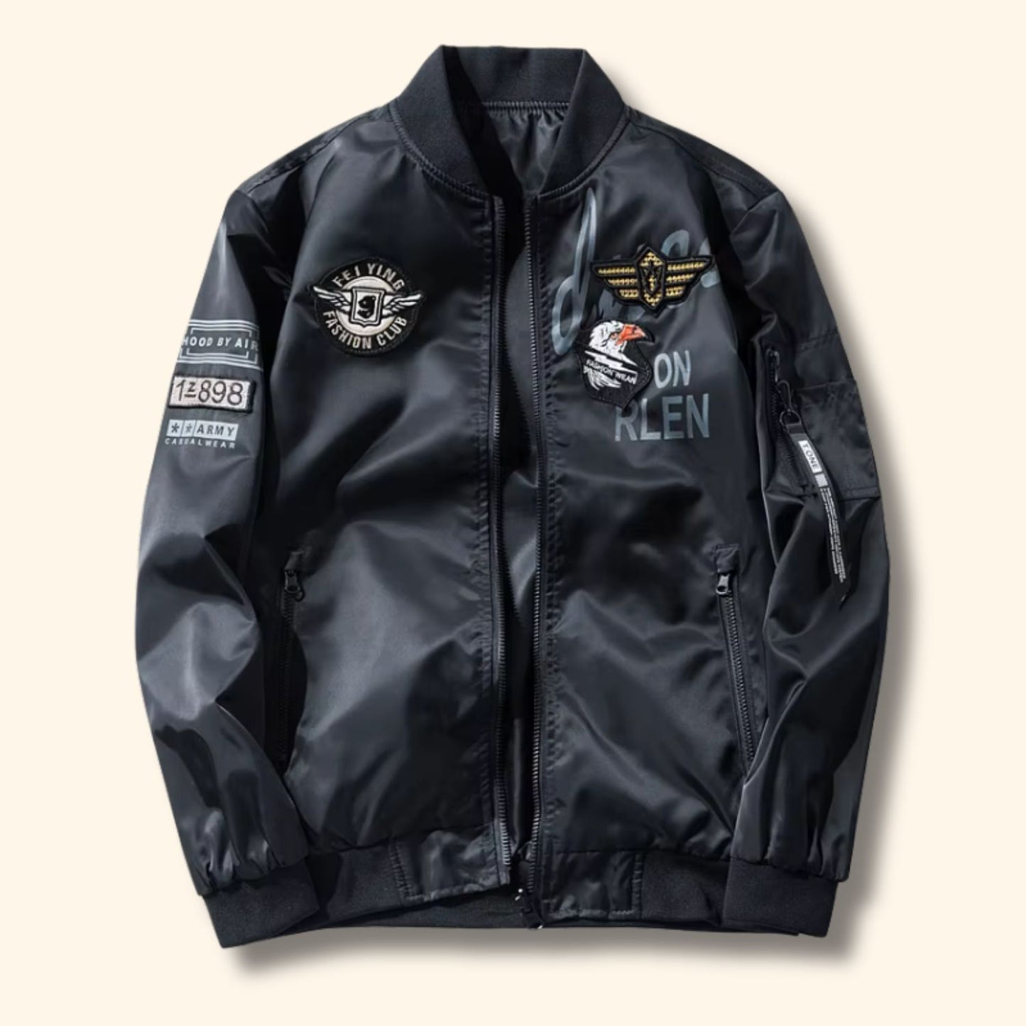 Reversible Flight Aviator Jacket | Revangiol