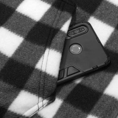 Sherpa Lined Flannel Shirt Jacket | Revangiol