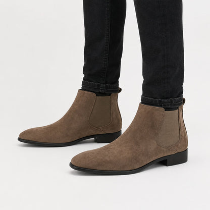 Premium Suede Chelsea Boots | Revangiol
