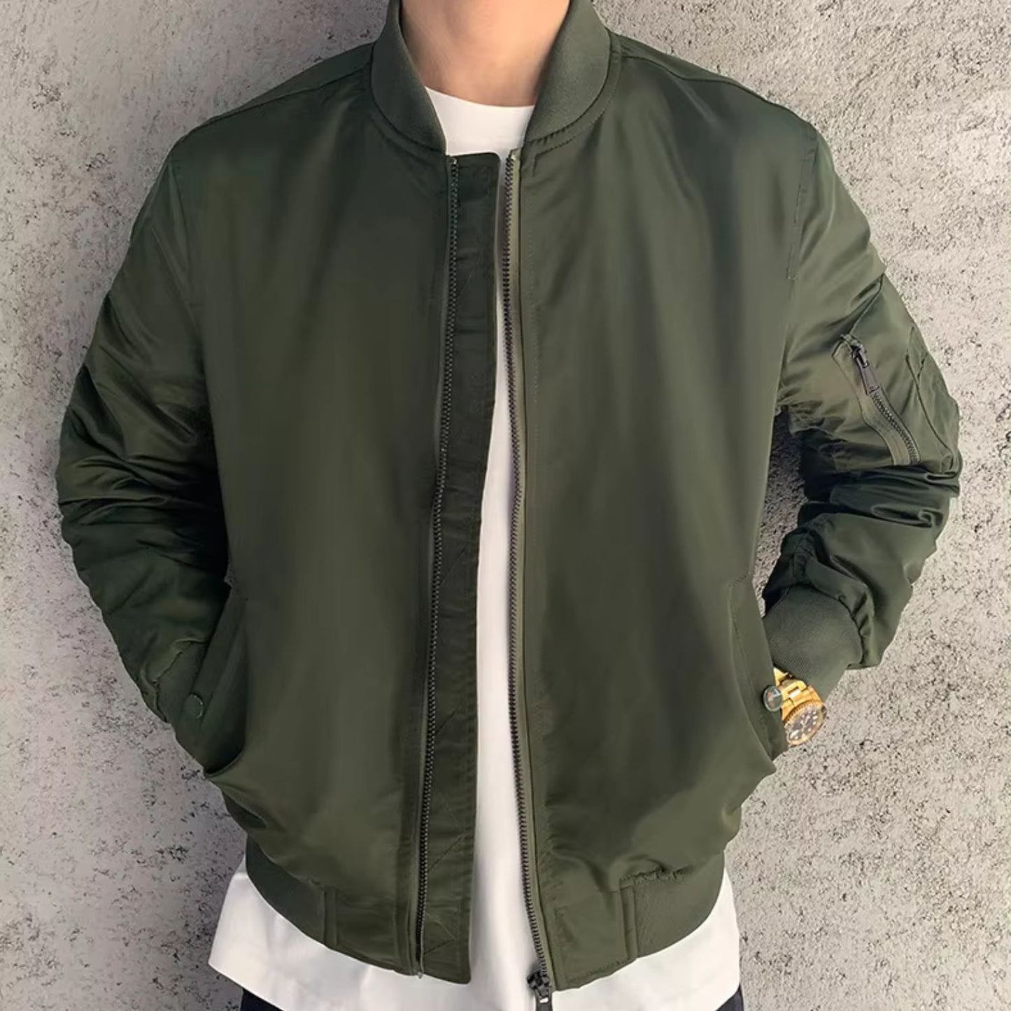 Lightweight Everyday Bomber Jacket | Revangiol