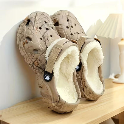 Fleece-Lined EVA Winter Slippers | Revangiol